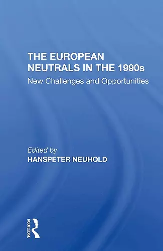 The European Neutrals In The 1990s cover