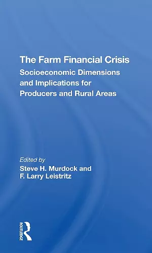 The Farm Financial Crisis cover