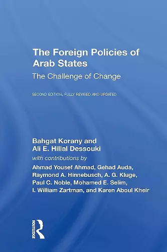The Foreign Policies Of Arab States cover