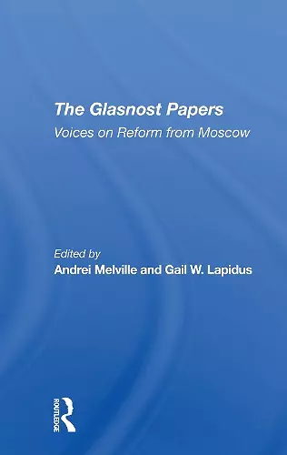 The Glasnost Papers cover