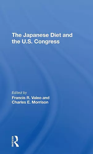 The Japanese Diet And The U.s. Congress cover