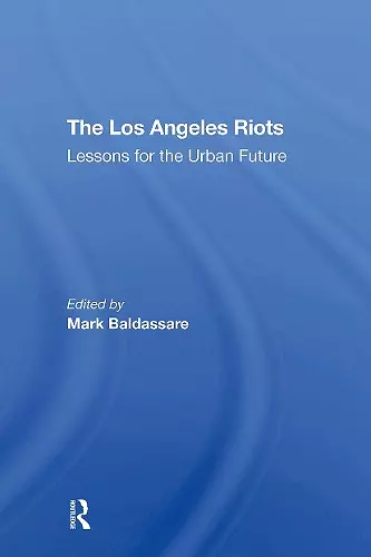 The Los Angeles Riots cover