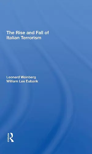 The Rise And Fall Of Italian Terrorism cover