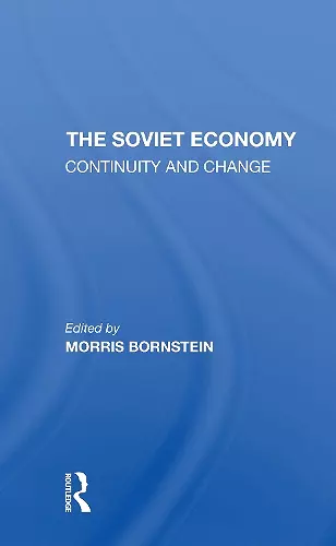 The Soviet Economy cover