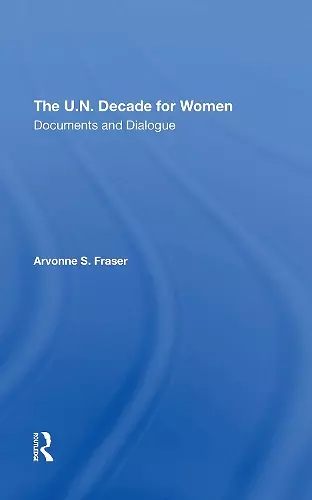 The U.n. Decade For Women cover