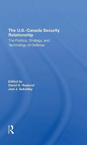 The U.s.canada Security Relationship cover