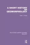 A Short History of Geomorphology cover
