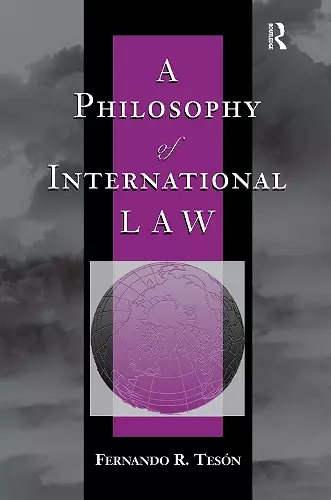 A Philosophy Of International Law cover