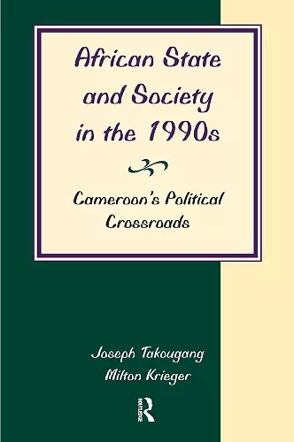 African State And Society In The 1990s cover