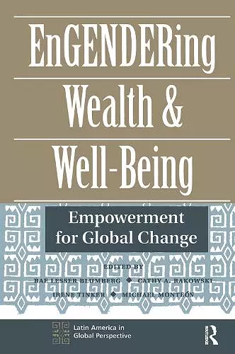 Engendering Wealth And Well-being cover