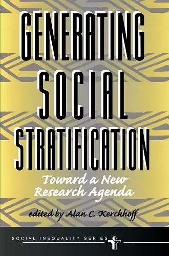 Generating Social Stratification cover