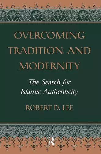 Overcoming Tradition And Modernity cover