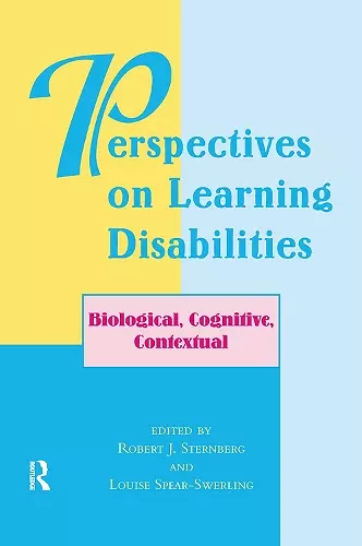 Perspectives On Learning Disabilities cover