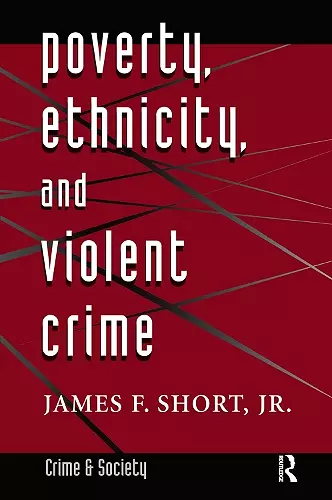 Poverty, Ethnicity, And Violent Crime cover