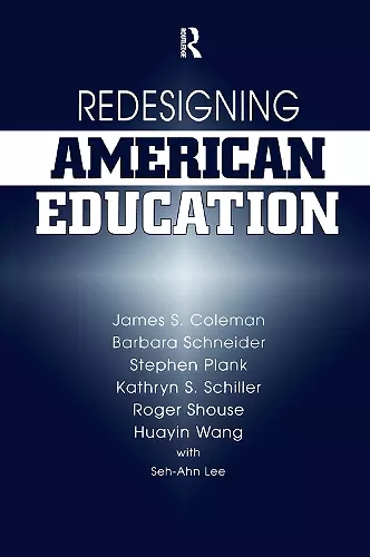 Redesigning American Education cover