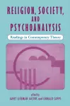 Religion, Society, And Psychoanalysis cover