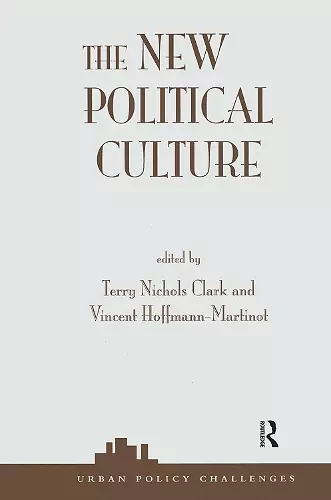 The New Political Culture cover