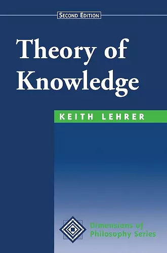 Theory Of Knowledge cover