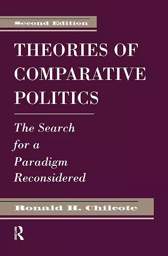 Theories Of Comparative Politics cover