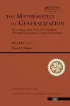 The Mathematics Of Generalization cover