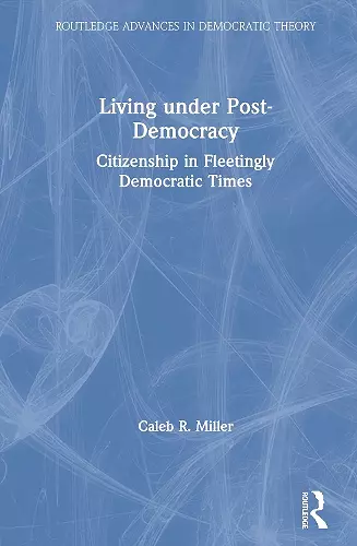 Living under Post-Democracy cover