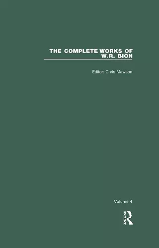 The Complete Works of W.R. Bion cover