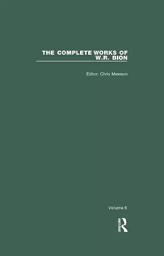 The Complete Works of W.R. Bion cover