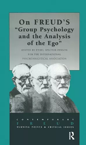 On Freud's Group Psychology and the Analysis of the Ego cover