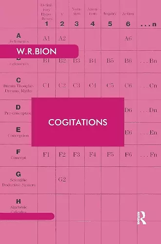 Cogitations cover