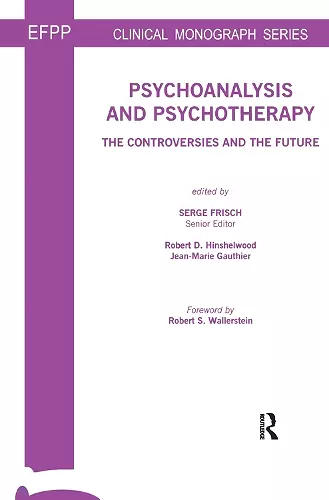 Psychoanalysis and Psychotherapy cover