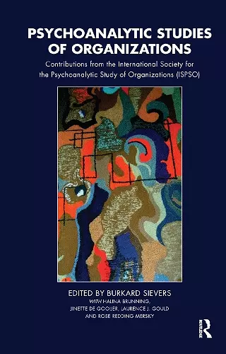 Psychoanalytic Studies of Organizations cover