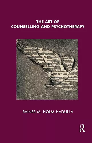 The Art of Counselling and Psychotherapy cover