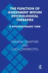 The Function of Assessment Within Psychological Therapies cover