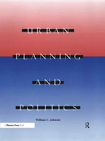 Urban Planning and Politics cover