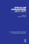 Speculum Spinozanum, 1677-1977 cover