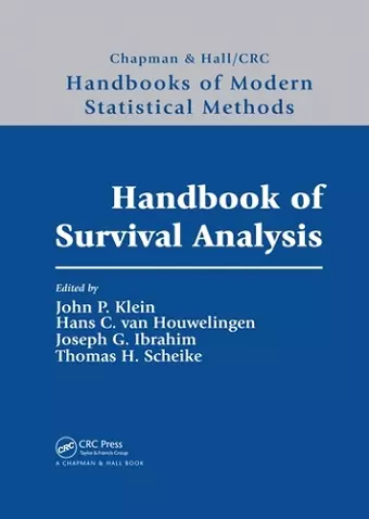 Handbook of Survival Analysis cover