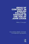 Ideas of Contract in English Political Thought in the Age of John Locke cover