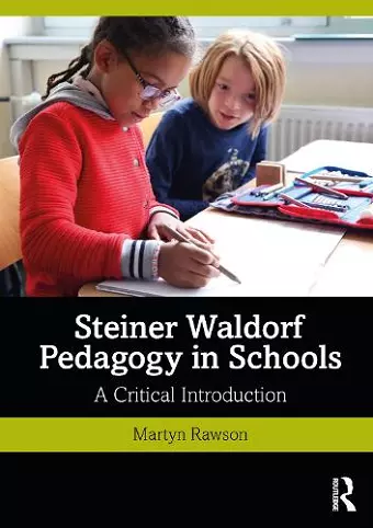 Steiner Waldorf Pedagogy in Schools cover