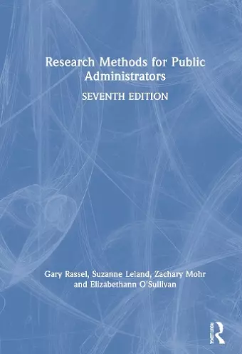 Research Methods for Public Administrators cover