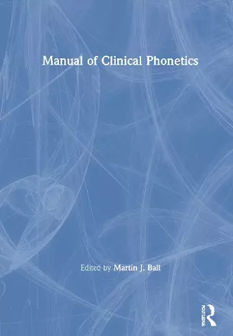 Manual of Clinical Phonetics cover