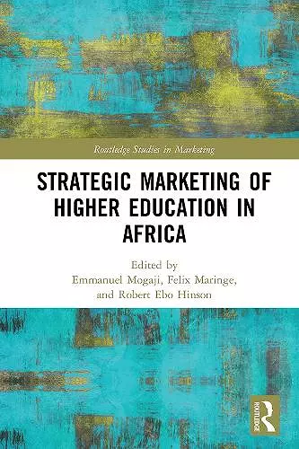 Strategic Marketing of Higher Education in Africa cover