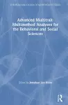 Advanced Multitrait-Multimethod Analyses for the Behavioral and Social Sciences cover