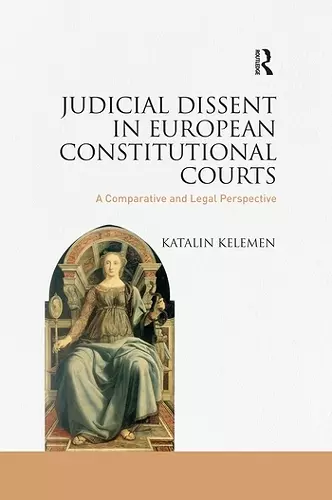 Judicial Dissent in European Constitutional Courts cover
