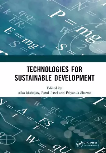 Technologies for Sustainable Development cover