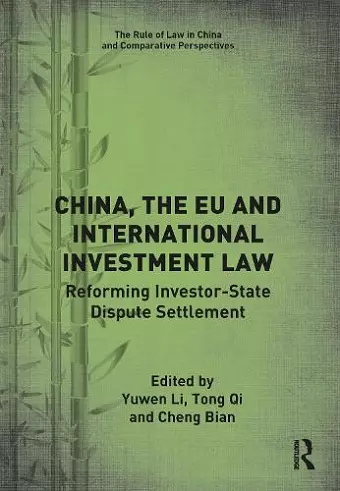 China, the EU and International Investment Law cover