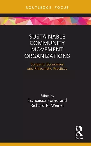 Sustainable Community Movement Organizations cover