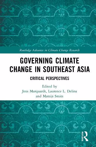 Governing Climate Change in Southeast Asia cover