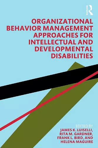 Organizational Behavior Management Approaches for Intellectual and Developmental Disabilities cover