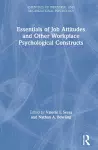 Essentials of Job Attitudes and Other Workplace Psychological Constructs cover