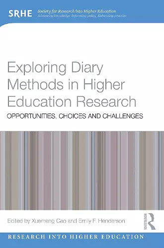 Exploring Diary Methods in Higher Education Research cover